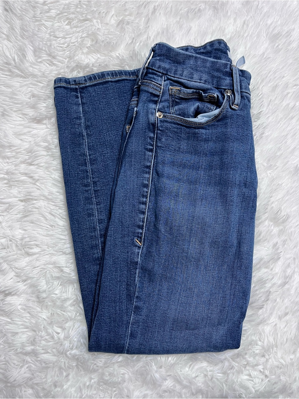 Good American Good Petite Straight Jean